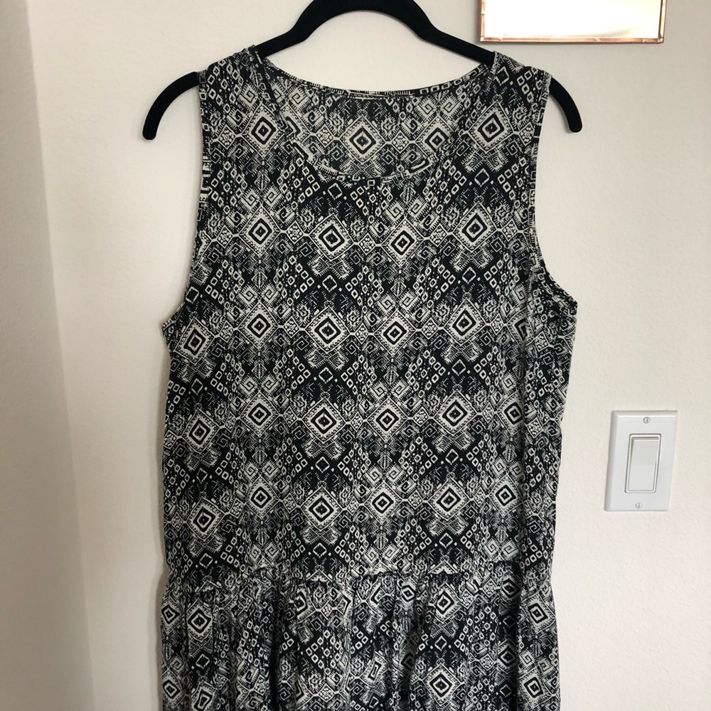 🐕 Casual tunic smock dress with drop waist - Picture 2 of 5